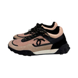 Chanel Nylon Low-Top Sneakers - Size 38.5