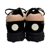 Chanel Nylon Low-Top Sneakers - Size 38.5