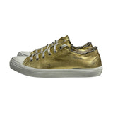 Saint Laurent Metallic Sneakers - Size 38