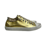 Saint Laurent Metallic Sneakers - Size 38