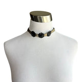 Ralph Lauren Floral Chocker Necklace