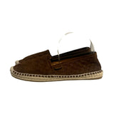 Gucci Suede Monogram Espadrilles - Size 37.5