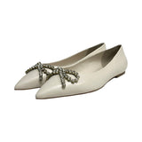 Larroude Bow Ballet Flats - Size 8.5