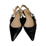 Christian Dior "J'adior" Slingback Flats - Size 37