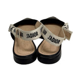 Christian Dior "J'adior" Slingback Flats - Size 37
