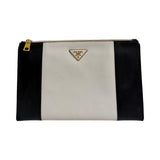 Prada Saffiano Leather Clutch Bag