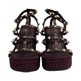 Valentino Rockstud Wedges - Size 37