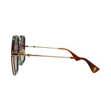 Gucci Oversized Web Sunglasses