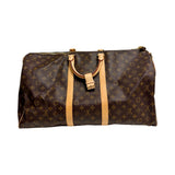 Louis Vuitton "Keepall Bandoulière 55" Duffel Bag