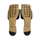 Bottega Veneta Denim "Quilted Padded Sandals" - Size 39