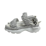 Moncler "Belay Woven" Sandals - Size 39