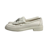 Chanel Quilted Leather Loafers - Size 38