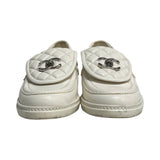 Chanel Quilted Leather Loafers - Size 38