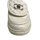 Chanel Quilted Leather Loafers - Size 38