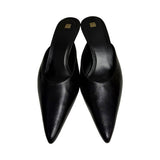 Toteme "Sharp Nappa Mules" - Size 39