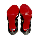 Christian Louboutin "Valonana 100 Cage" Pumps - Size 39.5