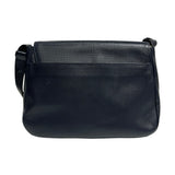 Bottega Veneta Vintage Navy Leather Shoulder Bag