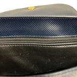 Bottega Veneta Vintage Navy Leather Shoulder Bag