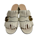 Gucci "GG Marmont" Heeled Sandals - Size 37