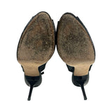 Jimmy Choo "Zebra Lame Glitter" Heels - Size 39