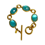 Julie Vos "Barcelona" 24k Gold-Plated Bracelet