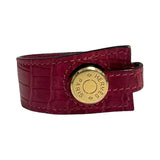 Hermes Fuchsia "Clous de Selle Cuff"