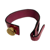 Hermes Fuchsia "Clous de Selle Cuff"