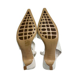 Bottega Veneta "The Point" Leather Slingback Pumps - Size 36.5