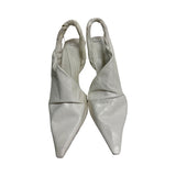 Bottega Veneta "The Point" Leather Slingback Pumps - Size 36.5