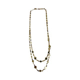Lana Jewelry Double-Strand 14k Gold Disk Necklace