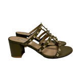 Valentino "Rockstud Cage Block Heel" - Size 36.5