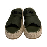 Chloé "Mila" Espadrille Slides - Size 39