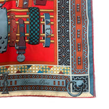 Hermes "Colliers de Chiens" Silk Scarf