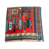 Hermes "Colliers de Chiens" Silk Scarf