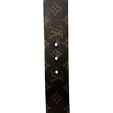 Louis Vuitton "Tie The Knot LV Monogram" Belt - Size 90/36