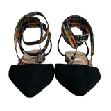 Christian Dior "Pointed -Toe Ankle Wrap Flats" - Size 41