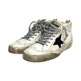 Golden Goose "Mid Star Leather Wing-Tip" Sneakers - Size 37