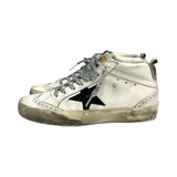 Golden Goose "Mid Star Leather Wing-Tip" Sneakers - Size 37