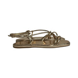 Loeffler Randall Gold "Noor" Sandals - Size 11