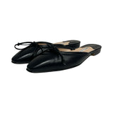 Manolo Blahnik Bow Mule Flats - Size 37.5