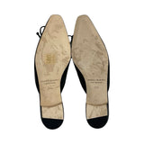 Manolo Blahnik Bow Mule Flats - Size 37.5