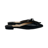 Manolo Blahnik Bow Mule Flats - Size 37.5