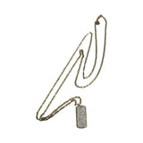 Gabriel & Co. 14k Gold "Bujukan Dog Tag Necklace"