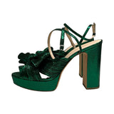Loeffler Randall "Natalia Pleated Knot" Heels - Size 9