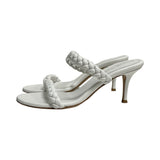Gianvito Rossi Braided Mid-Heel Sandals - Size 39