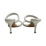 Gianvito Rossi Braided Mid-Heel Sandals - Size 39