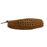 Clare V. "Petite Woven Leather Belt Bag"