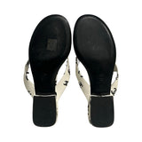 Chanel "CC Thong Sandals" - Size 39