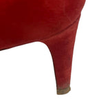 Valentino Suede Lace-Up Heels - Size 38.5