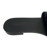 Christian Dior Velcro Strap Slides - Size 39